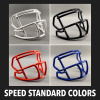 Riddell Speed S2BD Plastic Mini Helmet Facemask(Standard Colors)